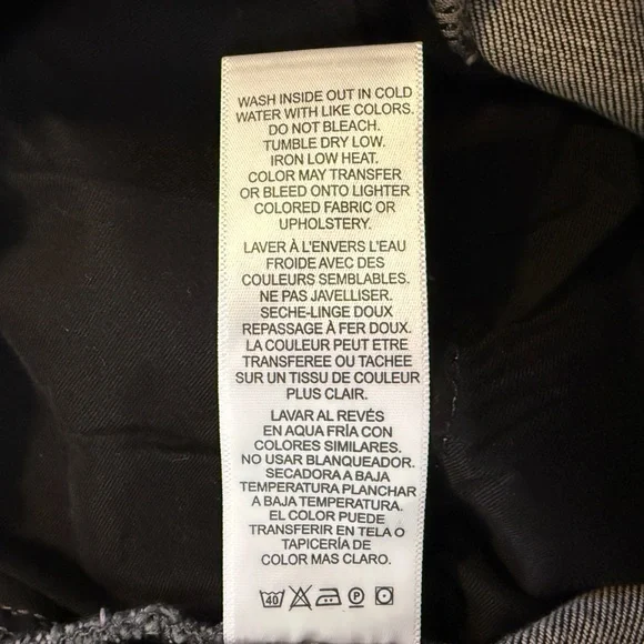 NWT Frame Le One Skinny Crop Jeans In Hughes Black Mid Rise Size 2 (29-34) - Picture 11 of 16